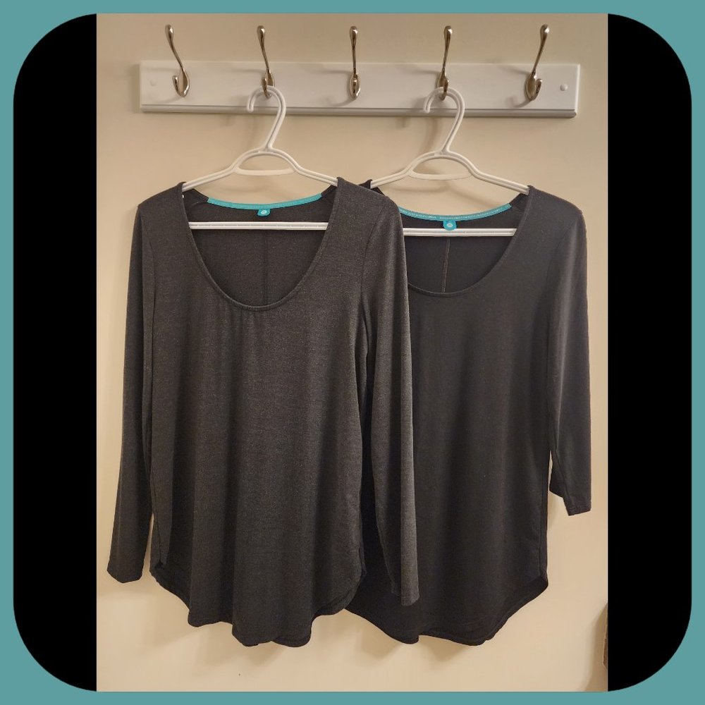 SWEETLEGS || Classic ¾ & Long Sleeve Tops (SIZE S)